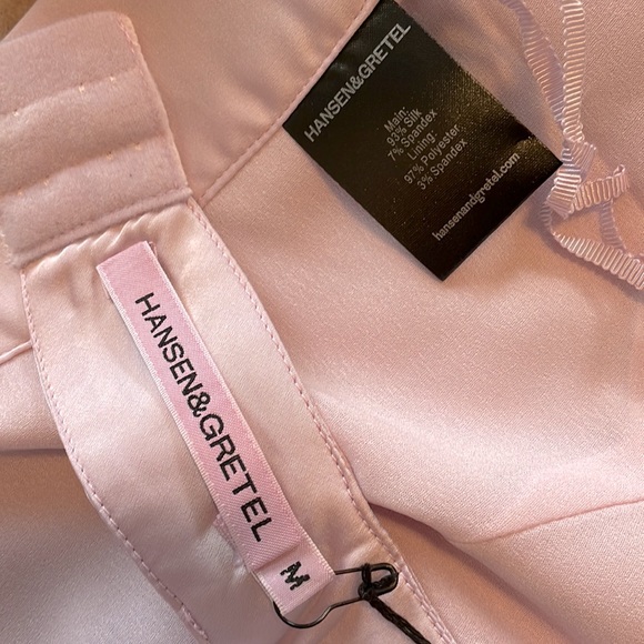 HANSEN & GRETEL | Pink Halter Top | Size Medium - Picture 9 of 10